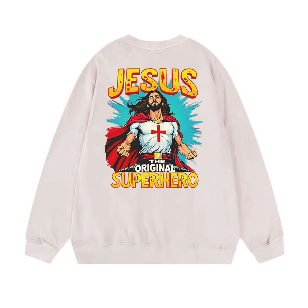 Yeshua Lion Christian Washed Sweatshirt Sale - GuidingCross