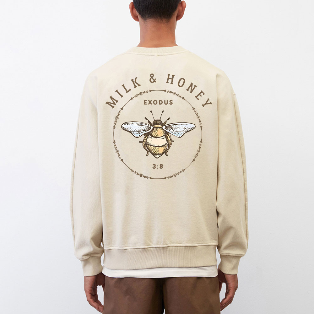 Milk And Honey Christian Washed Sweatshirt