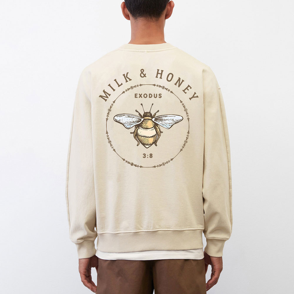 Milk And Honey Christian Washed Sweatshirt