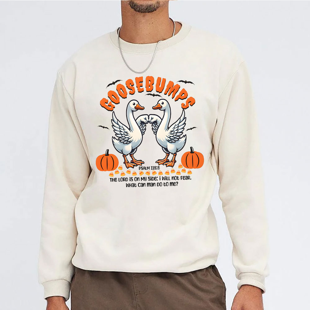 Goosebumps Christian Washed Sweatshirt