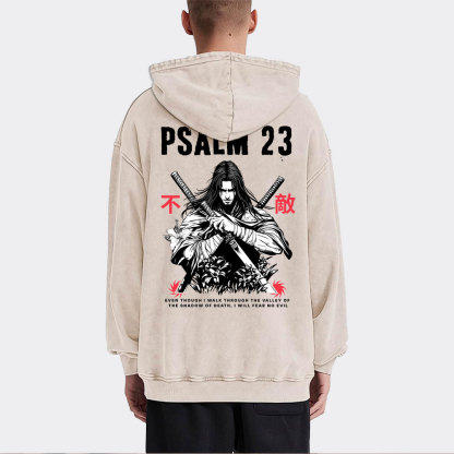 Aesthetic Mens Christian Washed Hoodie 