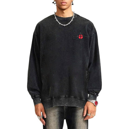 Aesthetic Christian Washed Sweatshirt