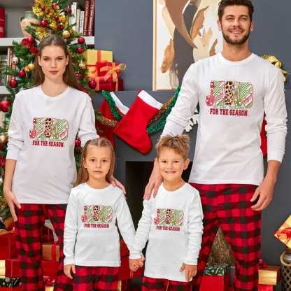 Personalized Jesus Is The Reason Christmas Family Matching Long Sleeve T-Shirt