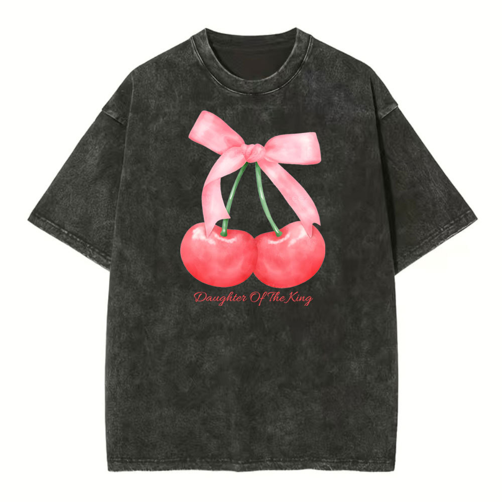 Daughter Of The King Christian Washed T-Shirt