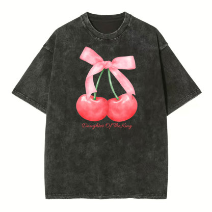 Daughter Of The King Christian Washed T-Shirt