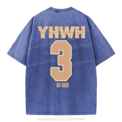 YHWH Christian Washed T-Shirt