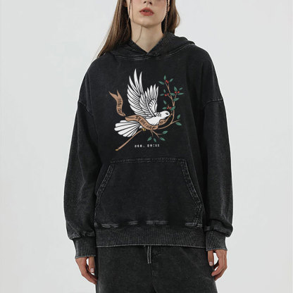 I Know The Plans I Have For You Christian Washed Hoodie