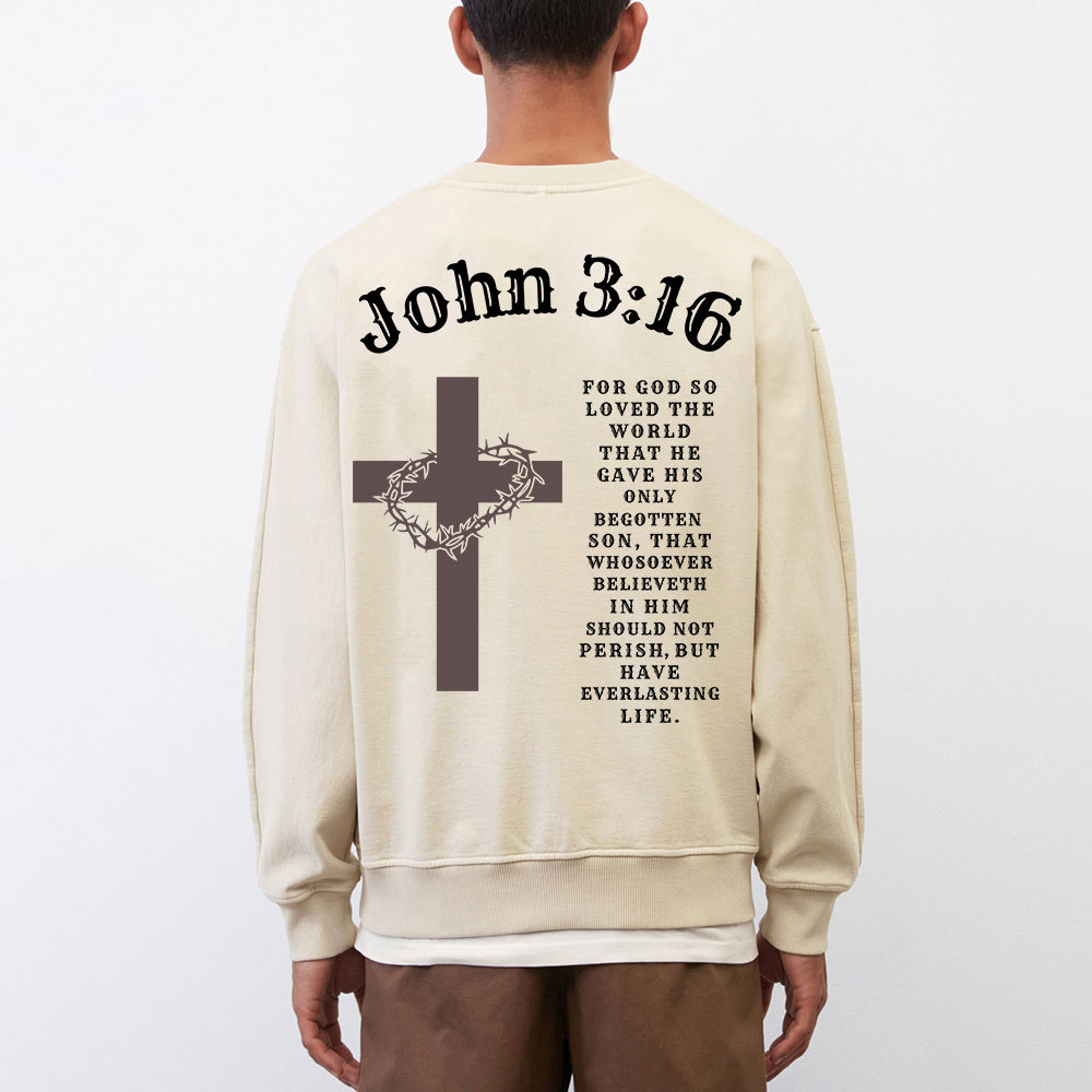 Faith Apparel Christian Washed Sweatshirt