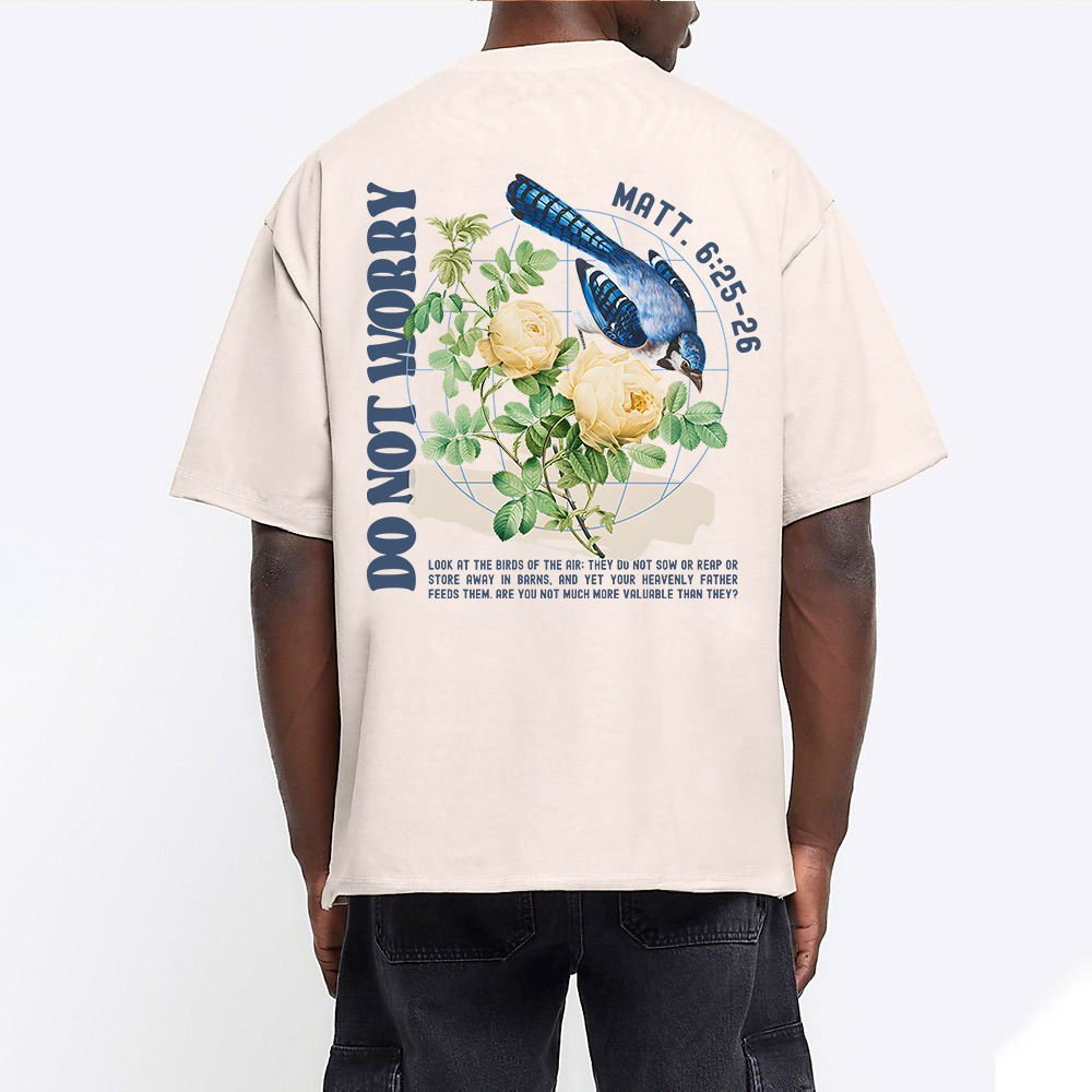 Do Not Worry Christian Washed T-Shirt