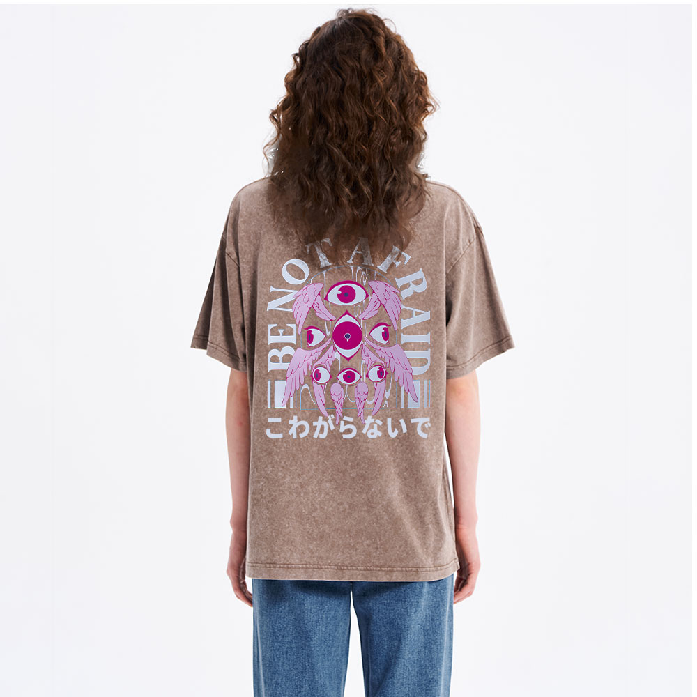 Be Not Afraid Christian Washed  T-Shrit