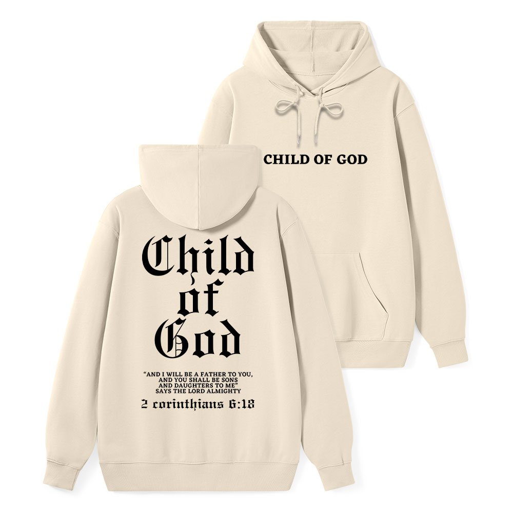 Child Of God Classic Christian Hoodie