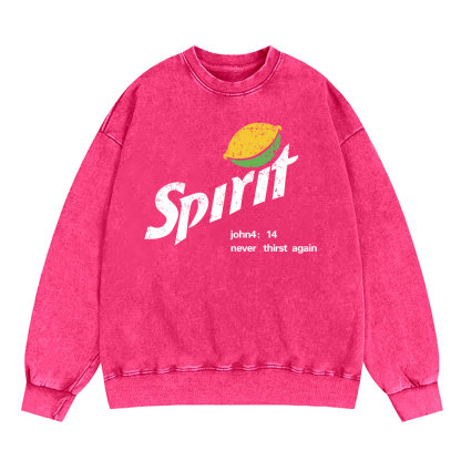 Spirit Christian Washed Sweatshirt