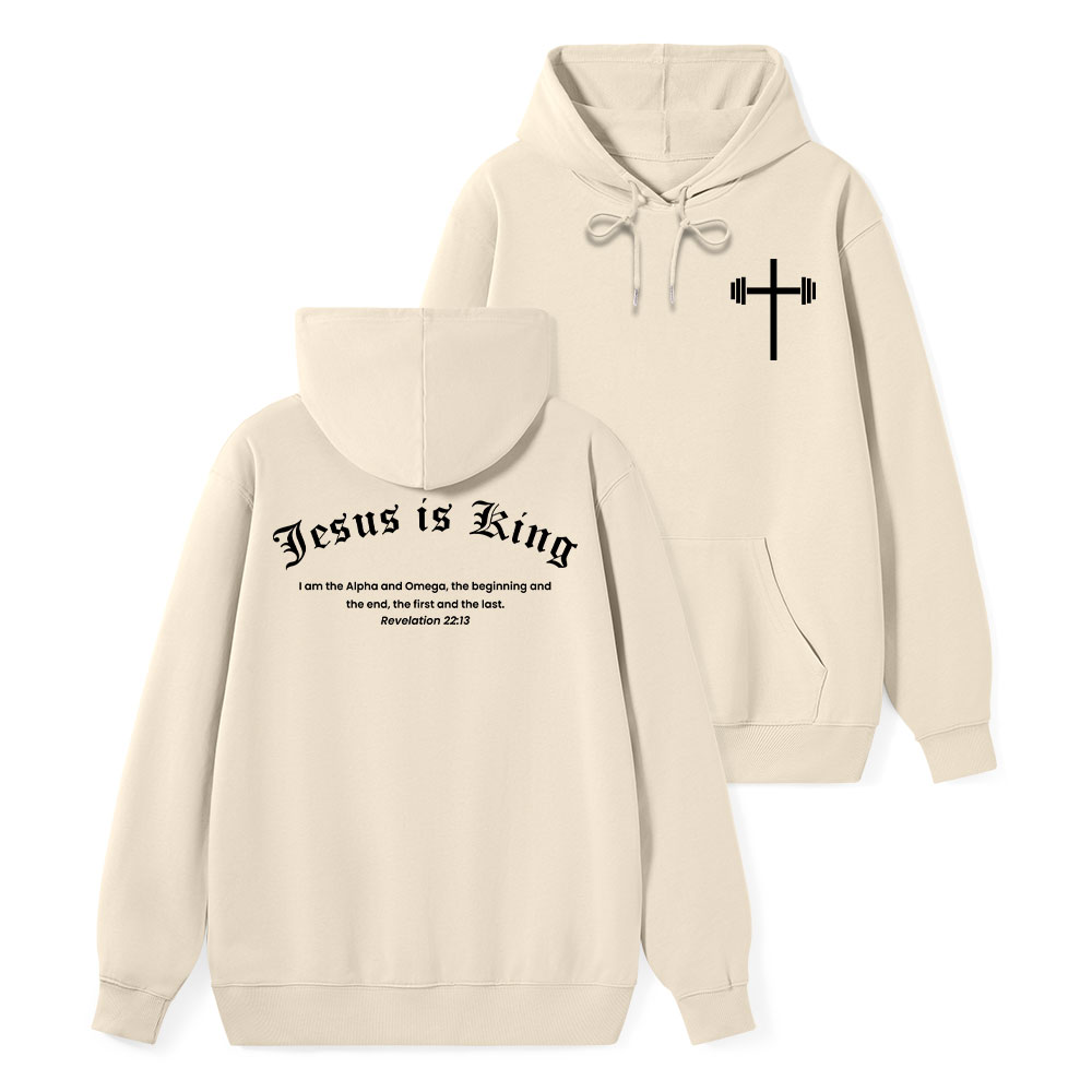 Jesus Is King Classic Christian Hoodie