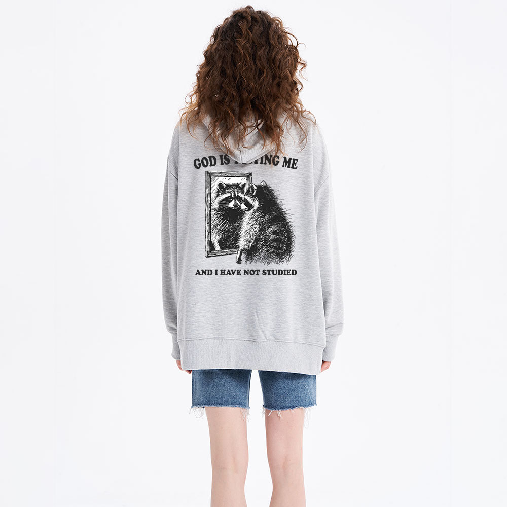 God Is Testing Me And I Have Not Studied Classic Christian Hoodie