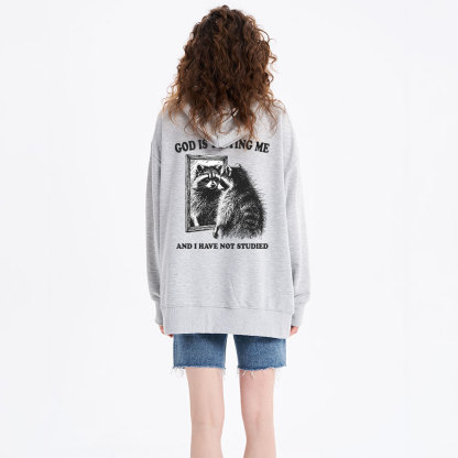 God Is Testing Me And I Have Not Studied Classic Christian Hoodie