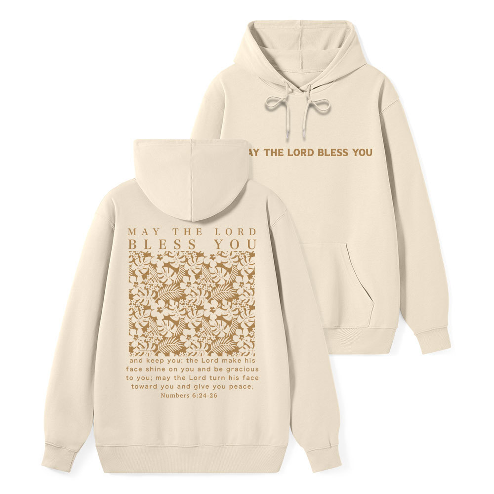 May The Lord Blessed You Classic Christian Hoodie