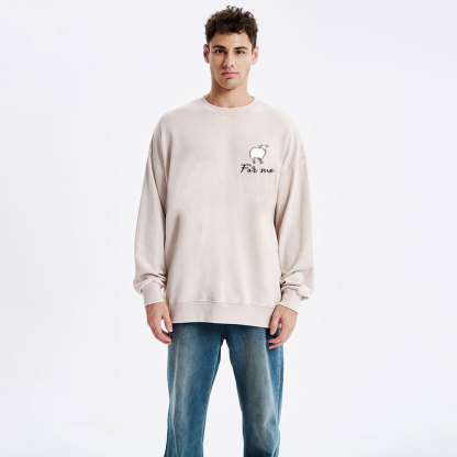 He Left The 99 Christian Washed Sweatshirt