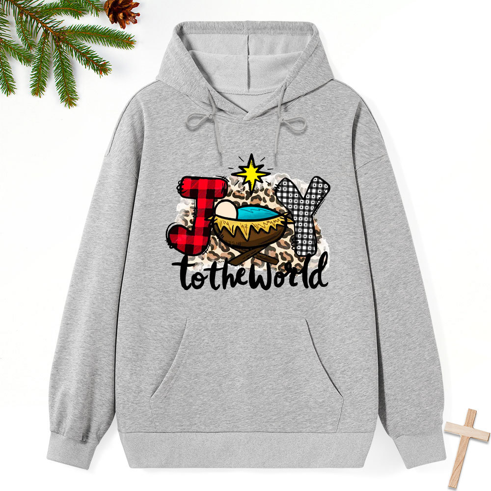 Joy To The World Classic Christian Hoodie