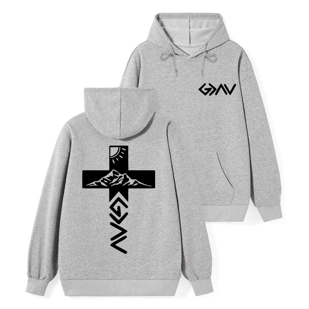 God Is Greater Than The Highs And Lows Classic Christian Hoodie