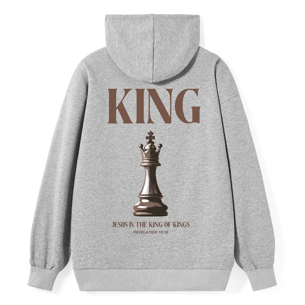 Jesus Is The King Of Kings Classic Christian Hoodie