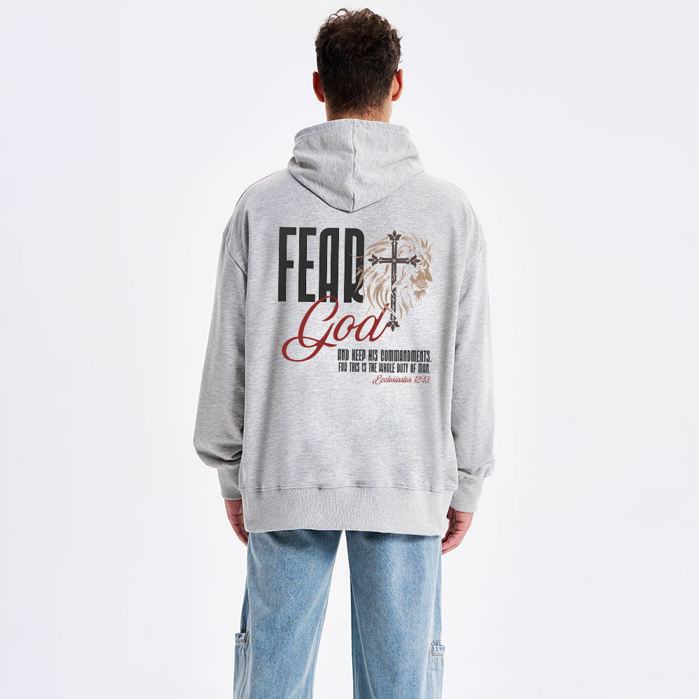 Fead God Classic Christian Hoodie