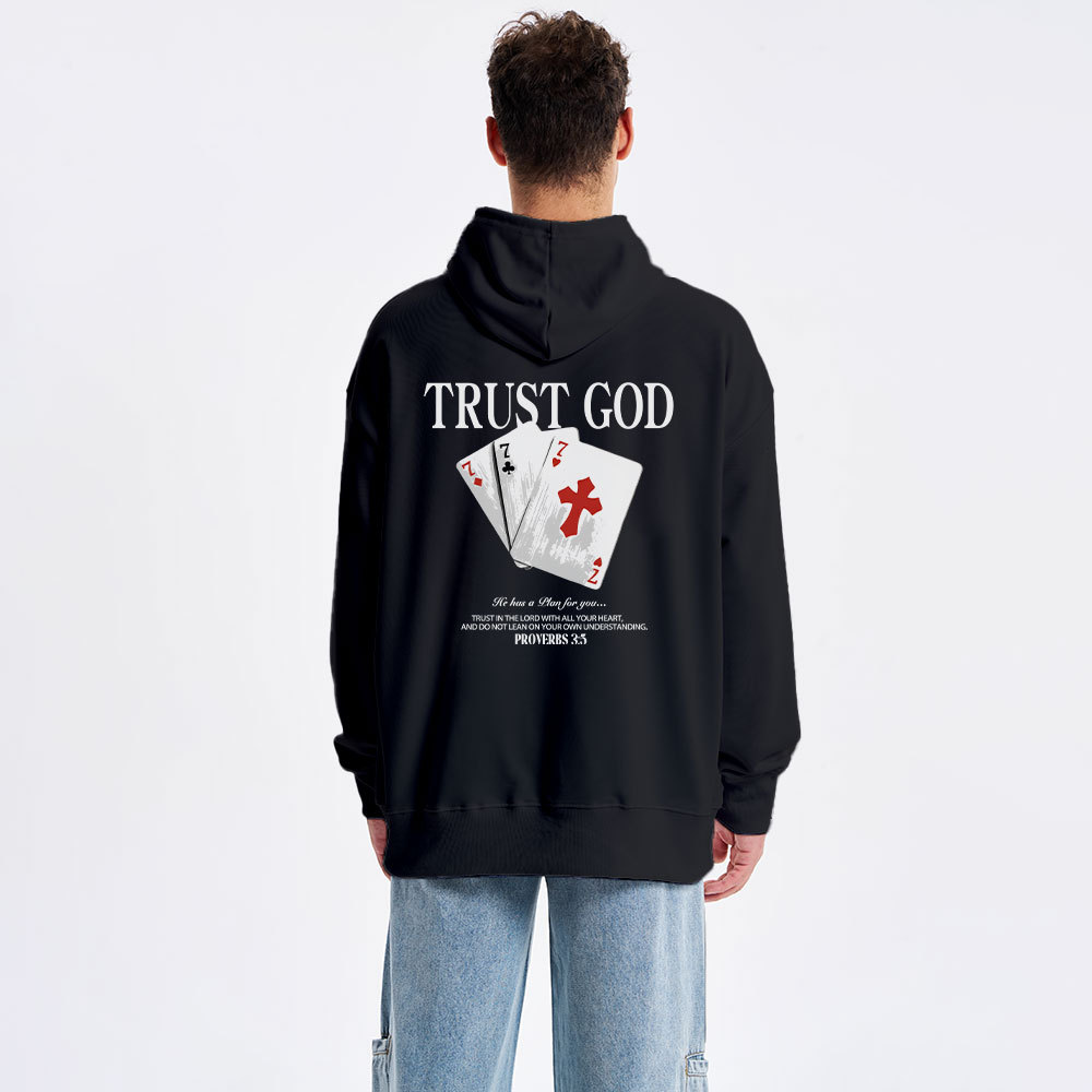 Trust God Classic Christian Hoodie