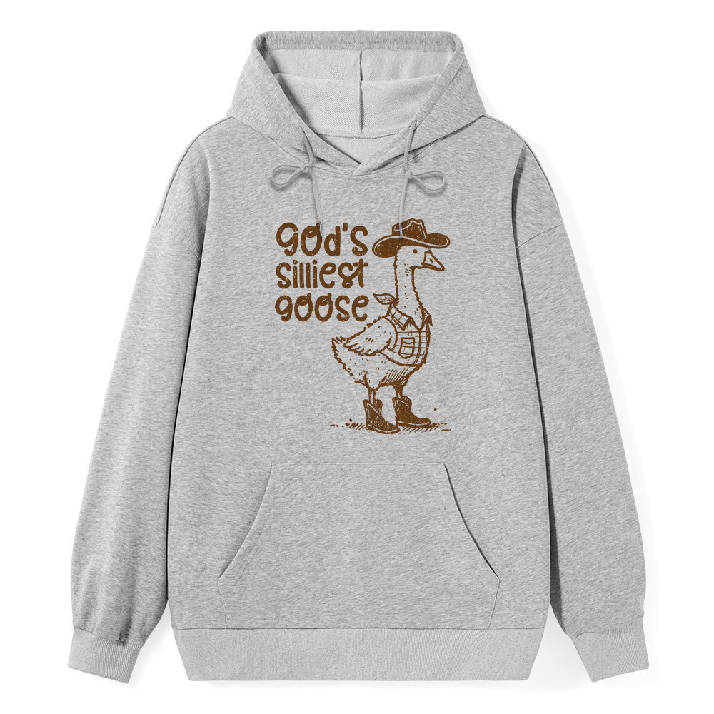 God's Silliest Goose Classic Christian Hoodie