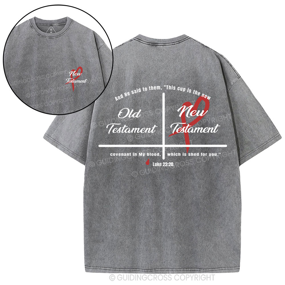 New Testament Christian Washed T-Shirt