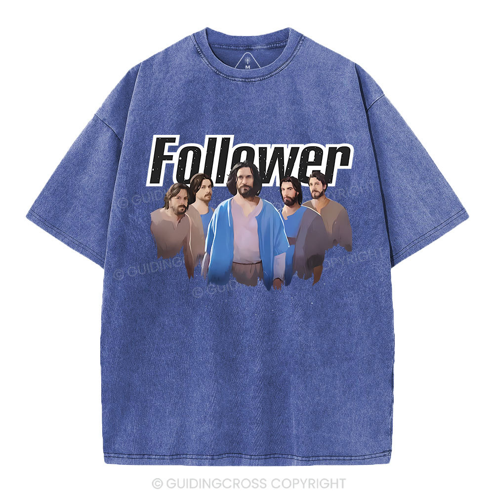 Follower Christian Washed T-Shirt