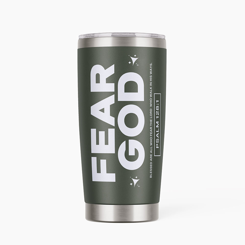 Fear God Christian 20OZ Tumbler
