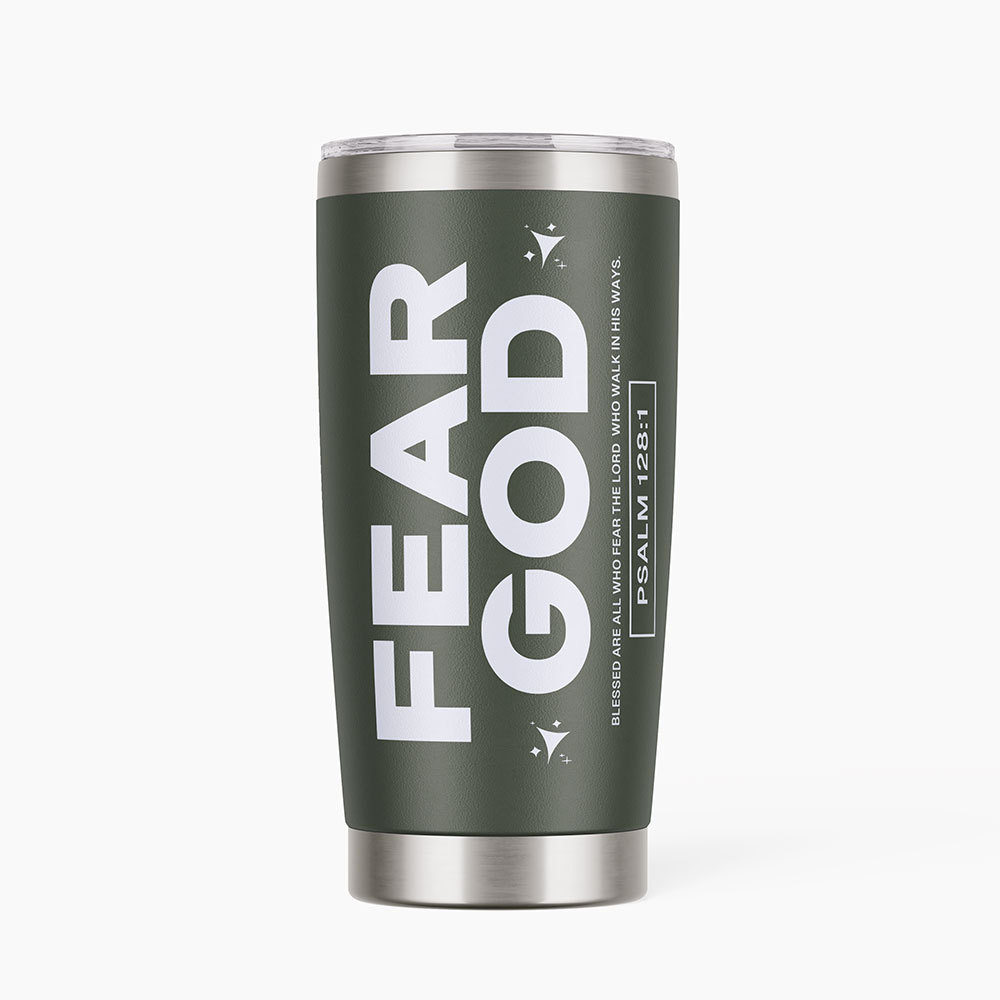 Fear God Christian 20OZ Tumbler