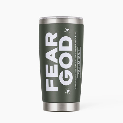Fear God Christian 20OZ Tumbler