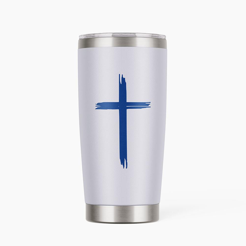 Jesus Died For Me Now I Live Christian 20OZ Tumbler