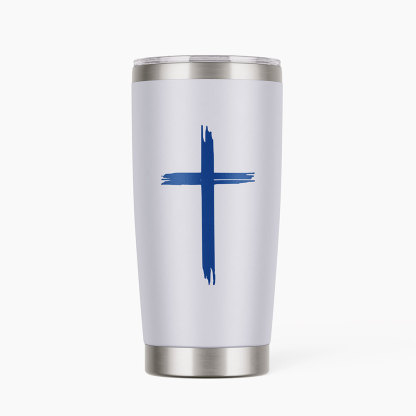 Jesus Died For Me Now I Live Christian 20OZ Tumbler