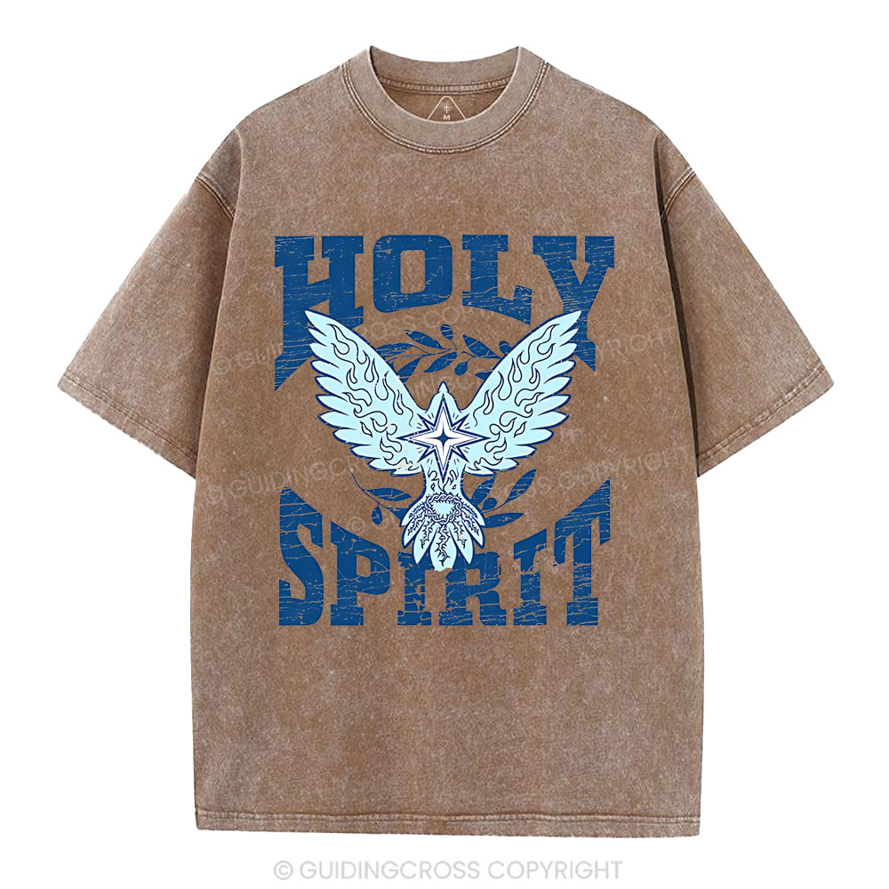 Holy Spirit Christian Washed T-Shirt