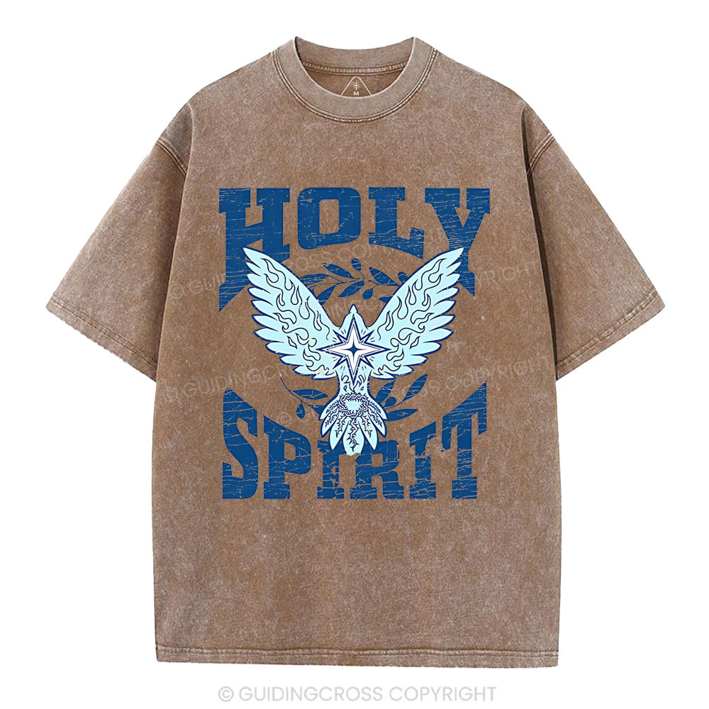 Holy Spirit Christian Washed T-Shirt