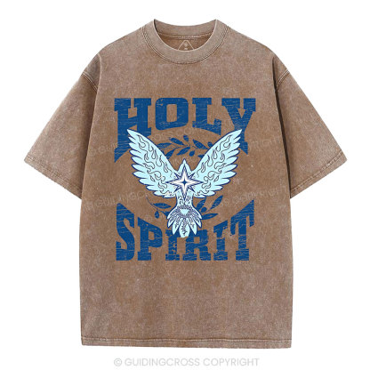 Holy Spirit Christian Washed T-Shirt