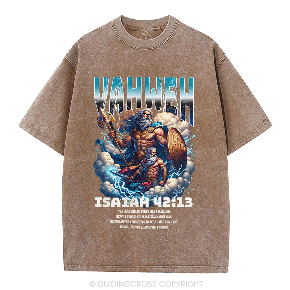 Yahweh Christian Washed T-Shirt