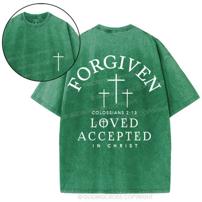 Forgiven Christian Washed T-Shirt