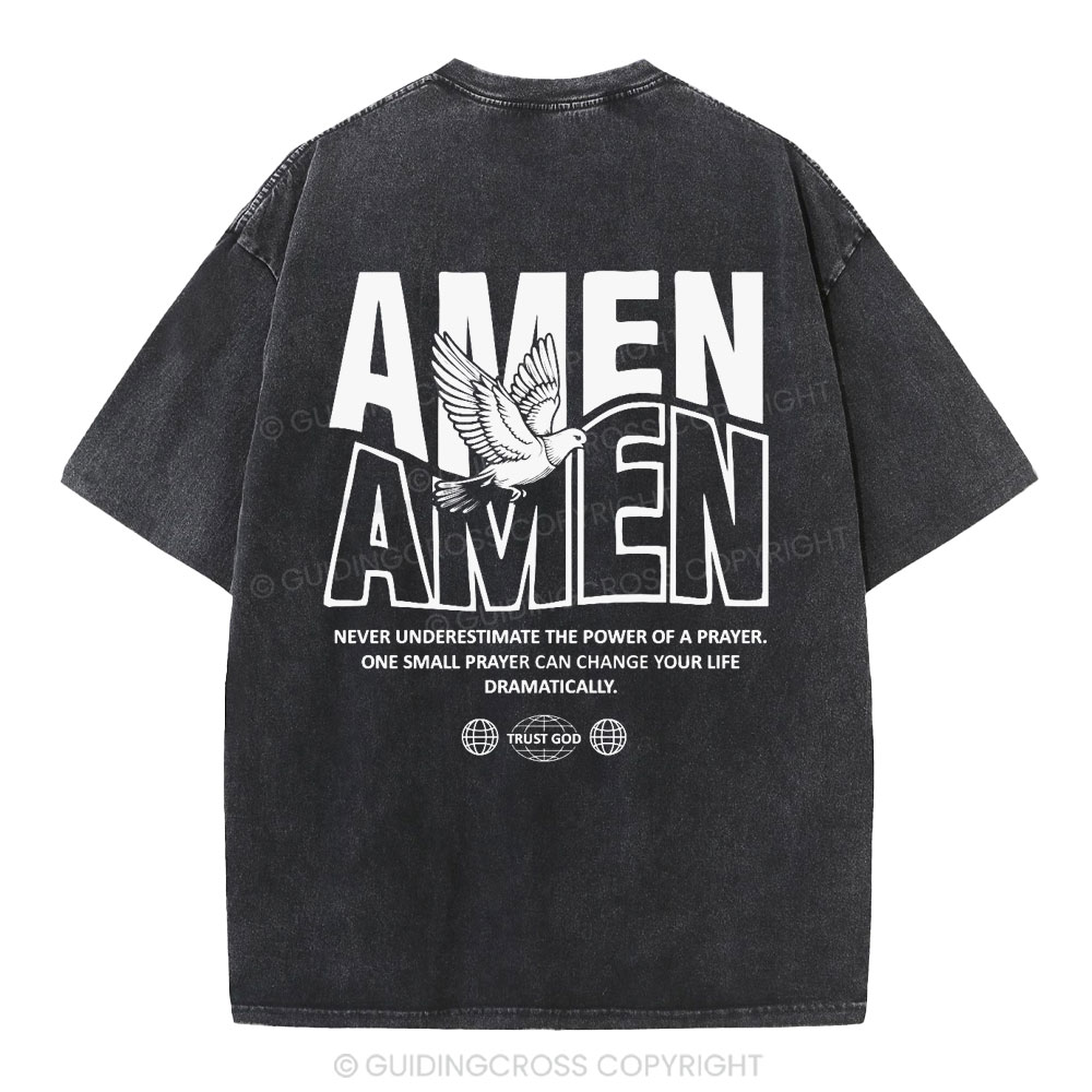 New-Sample Christian Washed T-Shirt Sale - GuidingCross