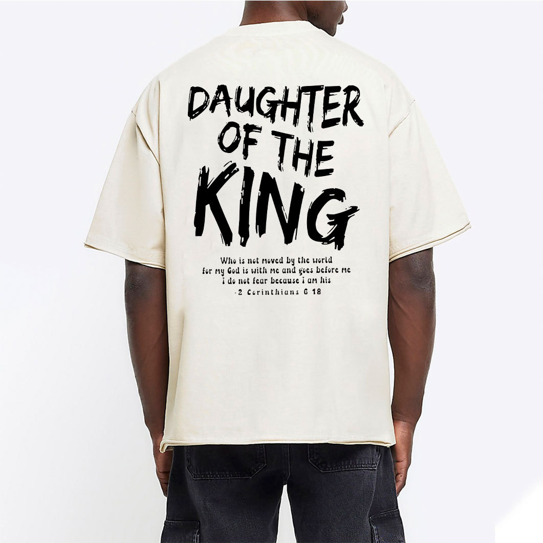 Daughter Of The King Christian Washed T-Shirt