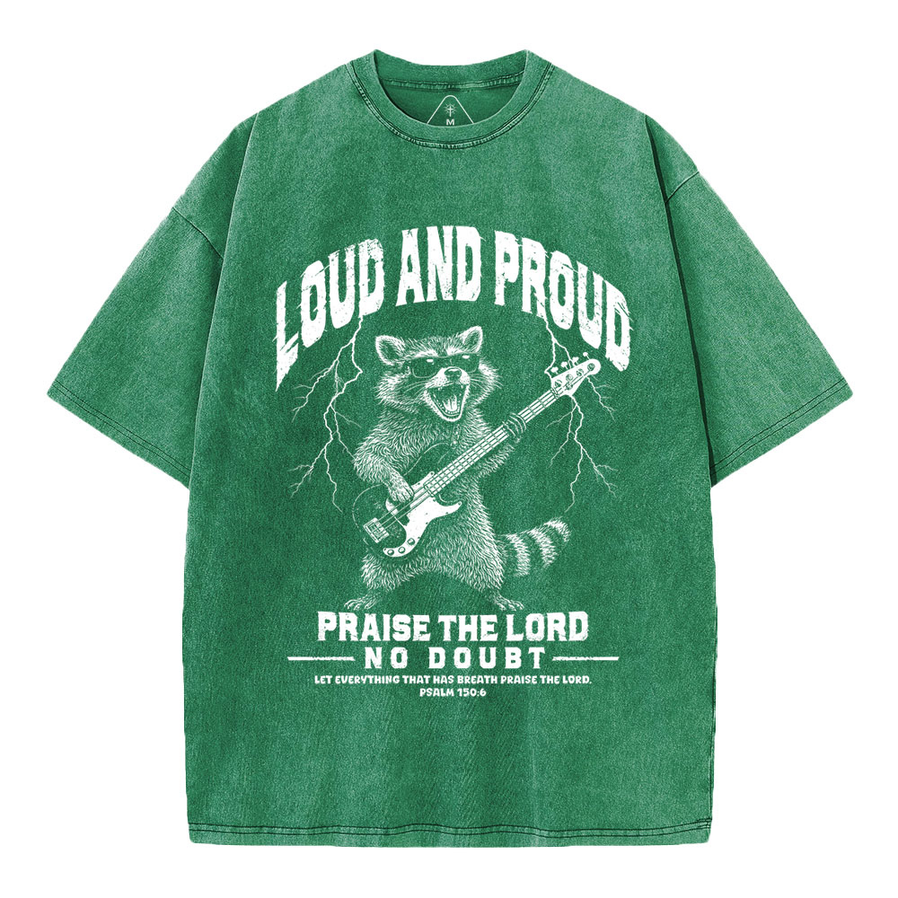 New-Sample Christian Washed T-Shirt双面原件31.95 Sale - GuidingCross