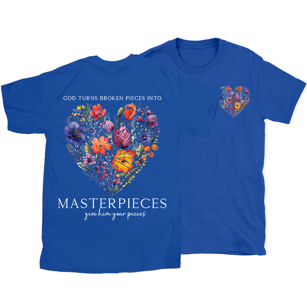 Masterpices Give Him Your Pieces Christian T-Shirt