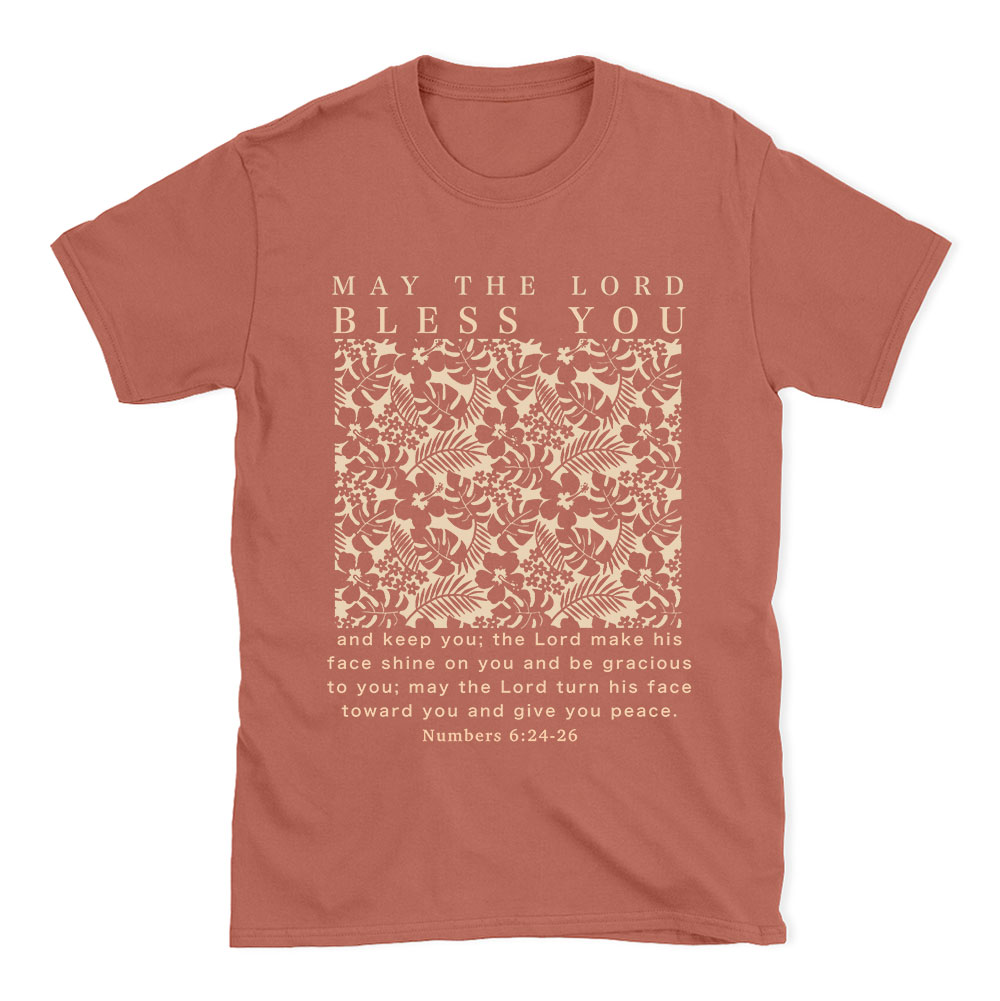 May The Lord Blessed You Chrsitian T-Shirt