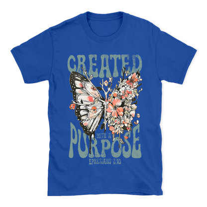 Created With A Purpose Christian T-Shirt