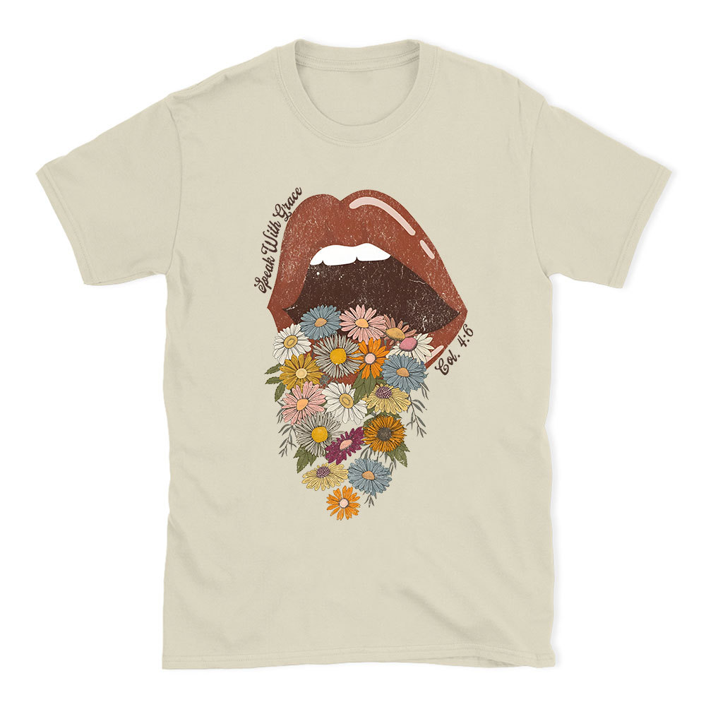 Speak With Grace Christian T-Shirt