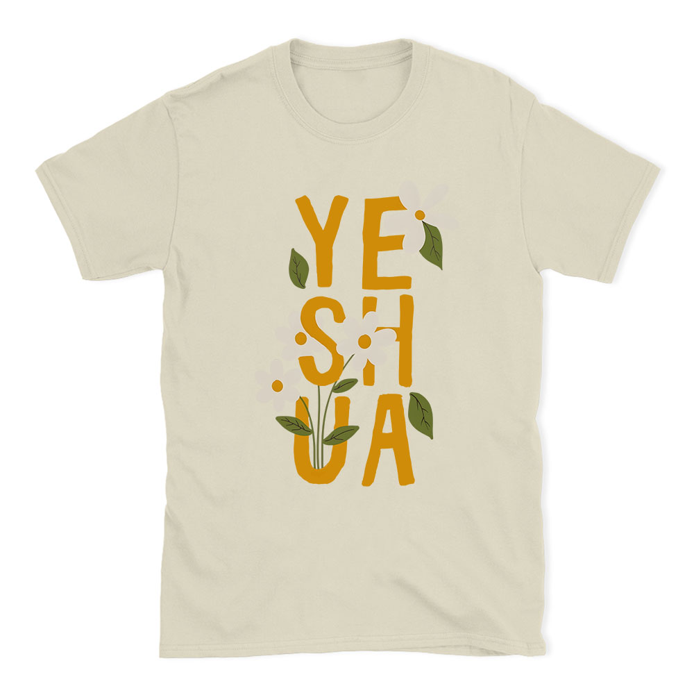 Yeshua With Flower Christian T-Shirt