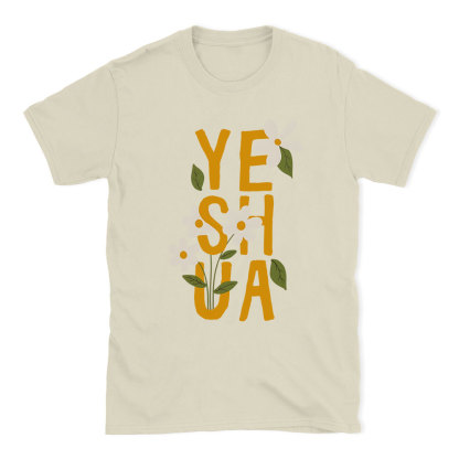 Yeshua With Flower Christian T-Shirt