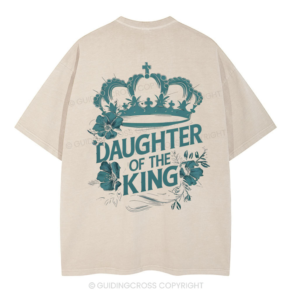 Daughter Of The King Chirstian Washed T-Shirt