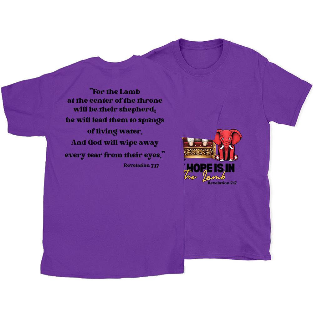 My Hope Is In The Lamb Christian T-Shirt